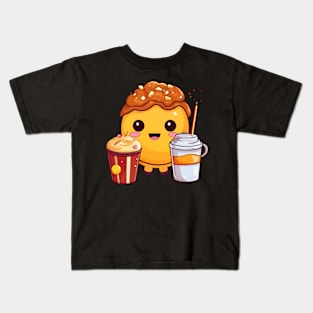 Donut kawaii  junk food T-Shirt cute  funny Kids T-Shirt